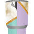 Angled Marble Yeti 30oz Rambler Tumbler Skin