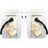Angled Marble YETI Roadie 24 Hard Cooler Skin