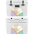 Angled Marble YETI Tundra 35 Hard Cooler Skin