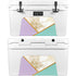 Angled Marble YETI Tundra 45 Hard Cooler Skin