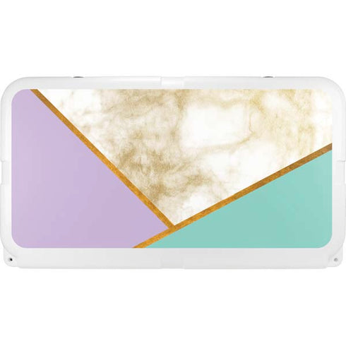 Angled Marble YETI Tundra 75 Hard Cooler Skin