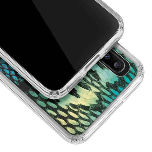 Animal Print Fashion Galaxy A30 Clear Case