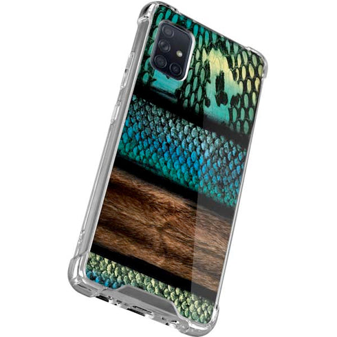 Animal Print Fashion Galaxy A71 5G Clear Case