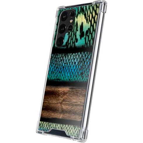 Animal Print Fashion Galaxy S22 Ultra Clear Case