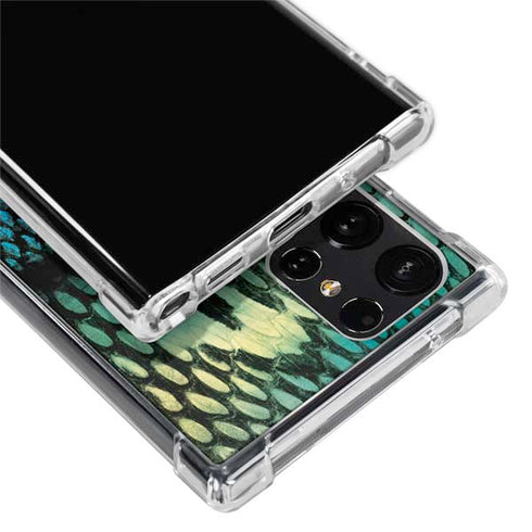Animal Print Fashion Galaxy S22 Ultra Clear Case