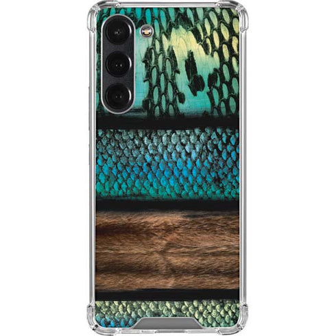 Animal Print Fashion Galaxy S23 Plus Clear Case