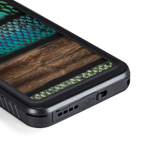 Animal Print Fashion Galaxy S23 Plus Waterproof Case