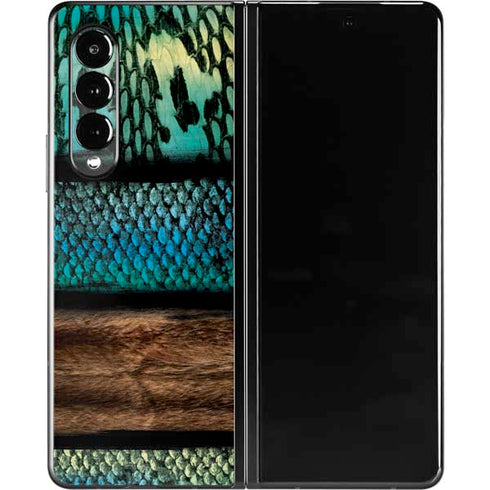 Animal Print Fashion Galaxy Z Fold3 5G Skin