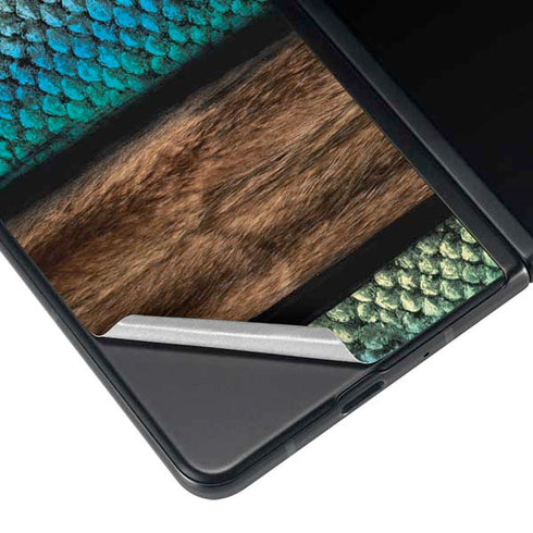 Animal Print Fashion Galaxy Z Fold3 5G Skin