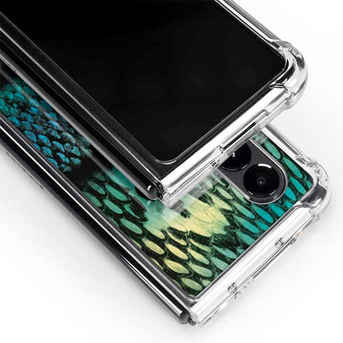 Animal Print Fashion Galaxy Z Fold4 5G Clear Case