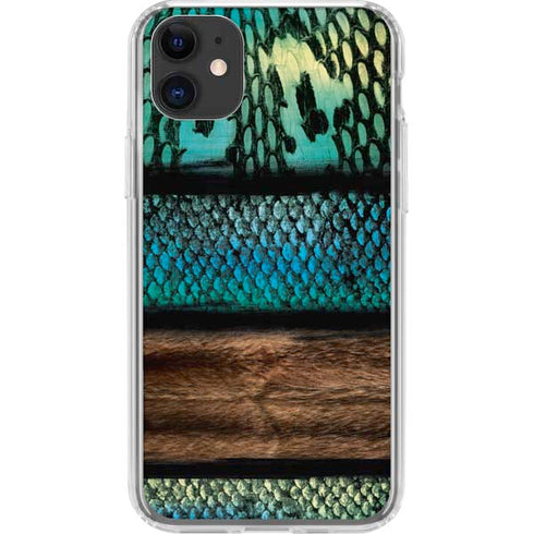 Animal Print Fashion iPhone 11 Clear Case