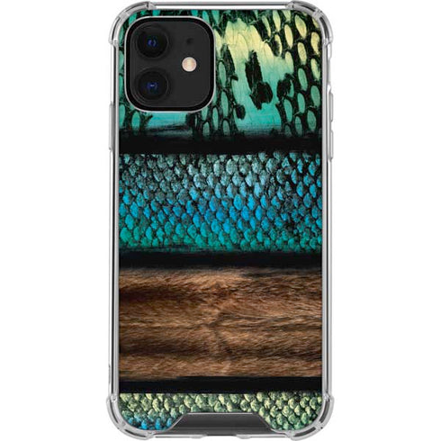 Animal Print Fashion iPhone 12 Clear Case