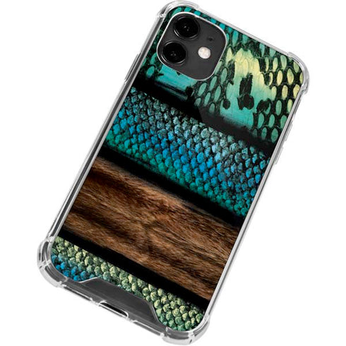 Animal Print Fashion iPhone 12 Clear Case
