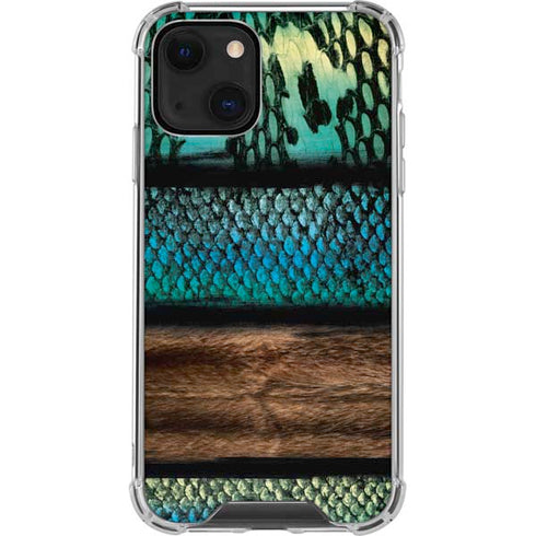 Animal Print Fashion iPhone 14 Plus Clear Case