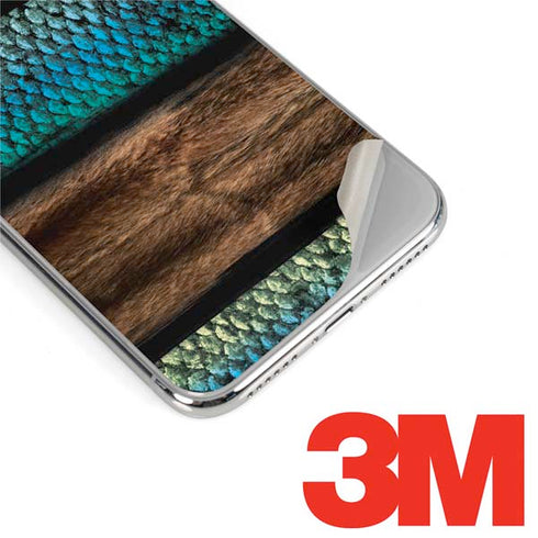 Animal Print Fashion iPhone X Skin