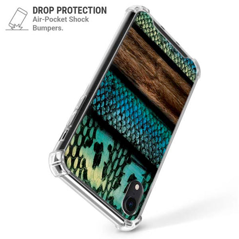Animal Print Fashion iPhone XR Clear Case