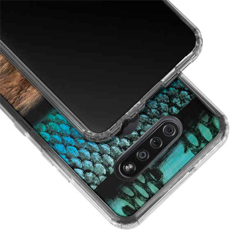 Animal Print Fashion LG K51/Q51 Clear Case