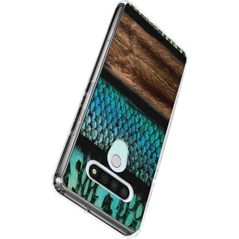 Animal Print Fashion LG Stylo 6 Clear Case