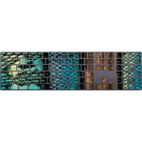 Animal Print Fashion Magic Keyboard with Numeric Keypad Skin