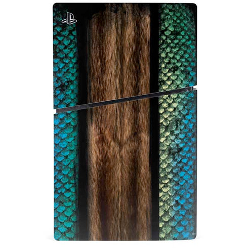 Animal Print Fashion PS5 Slim Disk Bundle Skin