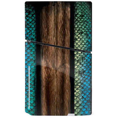 Animal Print Fashion PS5 Slim Disk Bundle Skin