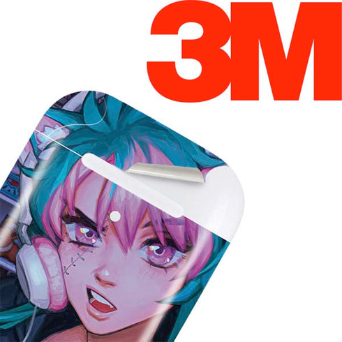 Anime Catgirl Gamer Nerd by Ivy Dolamore Apple AirPods Skin