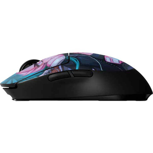 Anime Catgirl Gamer Nerd by Ivy Dolamore G Pro Wireless Gaming Mouse Skin
