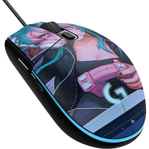 Anime Catgirl Gamer Nerd by Ivy Dolamore G203 Prodigy RGB Wired Gaming Mouse Skin