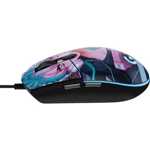 Anime Catgirl Gamer Nerd by Ivy Dolamore G203 Prodigy RGB Wired Gaming Mouse Skin