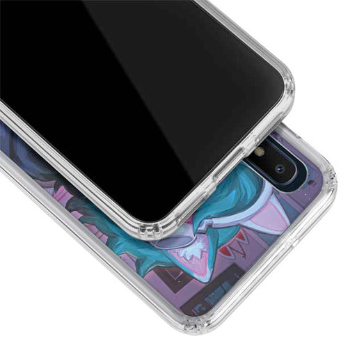 Anime Catgirl Gamer Nerd by Ivy Dolamore Galaxy A10e Clear Case