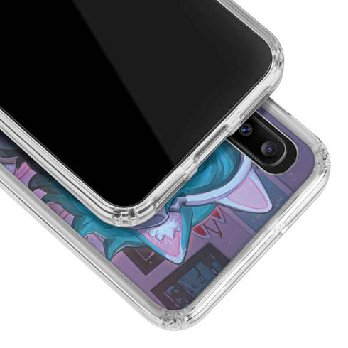Anime Catgirl Gamer Nerd by Ivy Dolamore Galaxy A30 Clear Case