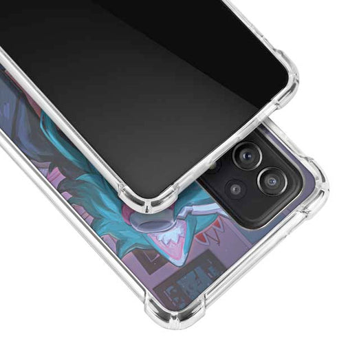 Anime Catgirl Gamer Nerd by Ivy Dolamore Galaxy A52 5G Clear Case