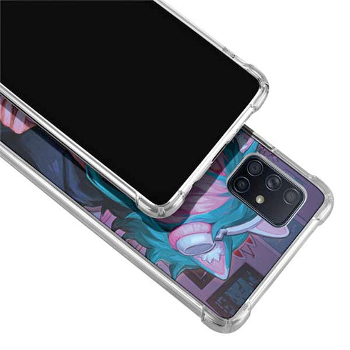 Anime Catgirl Gamer Nerd by Ivy Dolamore Galaxy A71 5G Clear Case