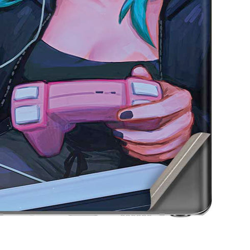 Anime Catgirl Gamer Nerd by Ivy Dolamore Galaxy Note20 5G Skin