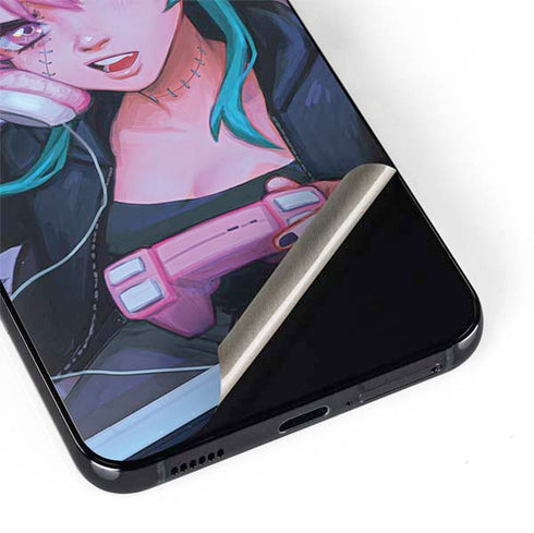 Anime Catgirl Gamer Nerd by Ivy Dolamore Galaxy S22 Skin