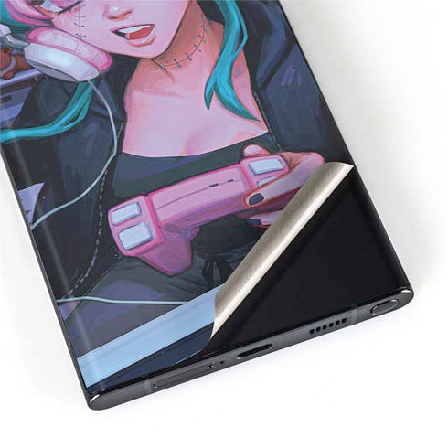 Anime Catgirl Gamer Nerd by Ivy Dolamore Galaxy S22 Ultra Skin