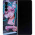Anime Catgirl Gamer Nerd by Ivy Dolamore Galaxy Z Fold4 5G Skin
