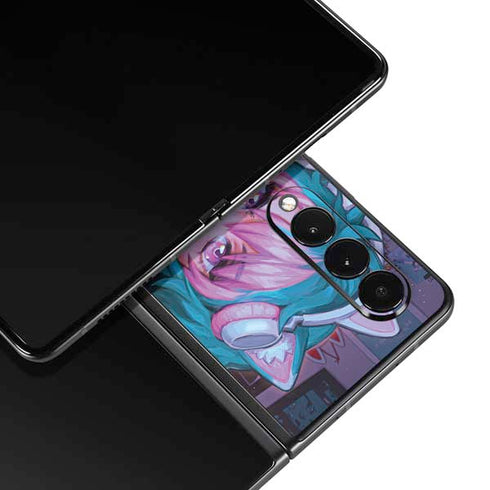 Anime Catgirl Gamer Nerd by Ivy Dolamore Galaxy Z Fold4 5G Skin