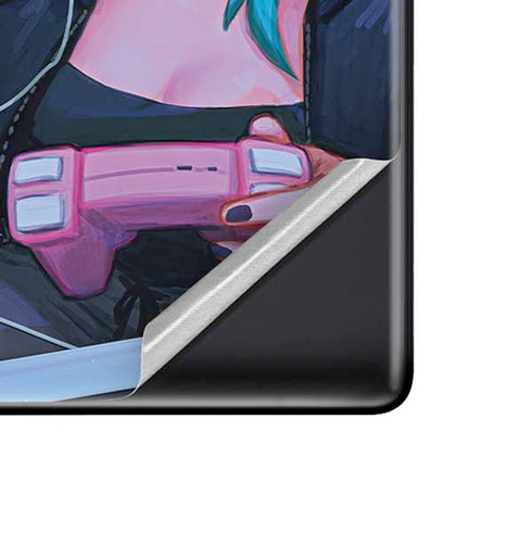 Anime Catgirl Gamer Nerd by Ivy Dolamore Google Pixel 6 Skin