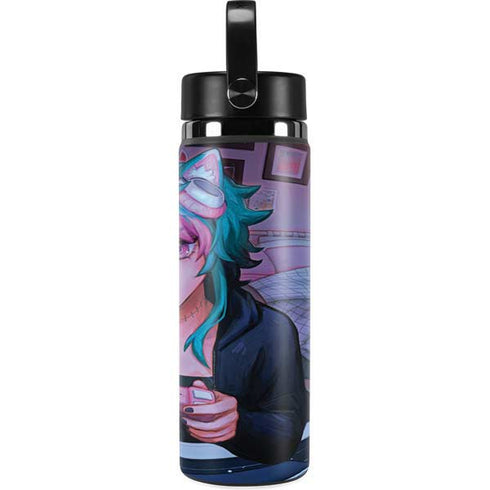 Anime Catgirl Gamer Nerd by Ivy Dolamore Hydro Flask 20oz Wide Mouth Skin