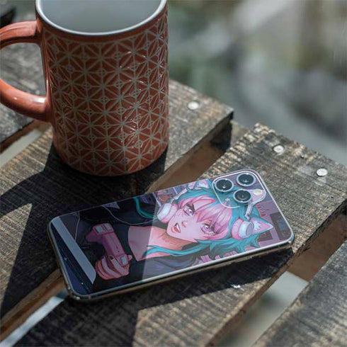 Anime Catgirl Gamer Nerd by Ivy Dolamore iPhone 11 Pro Skin