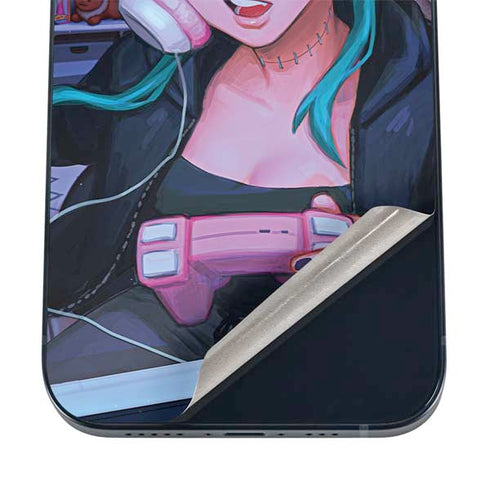 Anime Catgirl Gamer Nerd by Ivy Dolamore iPhone 12 Mini Skin
