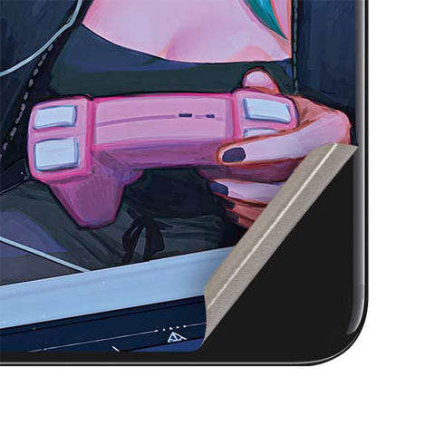 Anime Catgirl Gamer Nerd by Ivy Dolamore iPhone SE (2nd & 3rd Gen) Skin