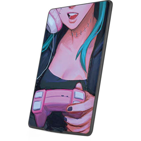 Anime Catgirl Gamer Nerd by Ivy Dolamore Amazon Kindle Skin
