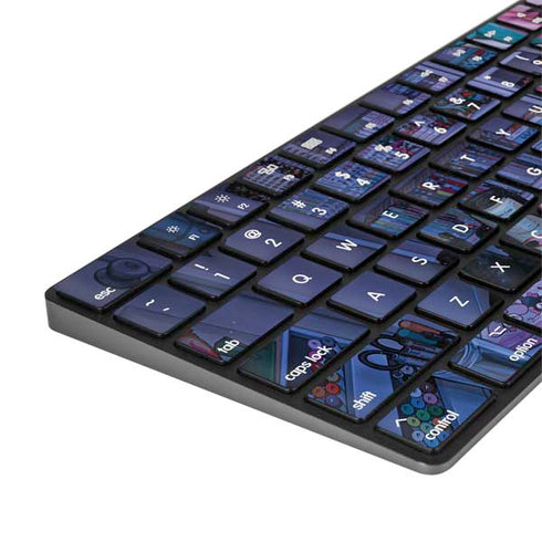 Anime Catgirl Gamer Nerd by Ivy Dolamore Magic Keyboard with Numeric Keypad Skin