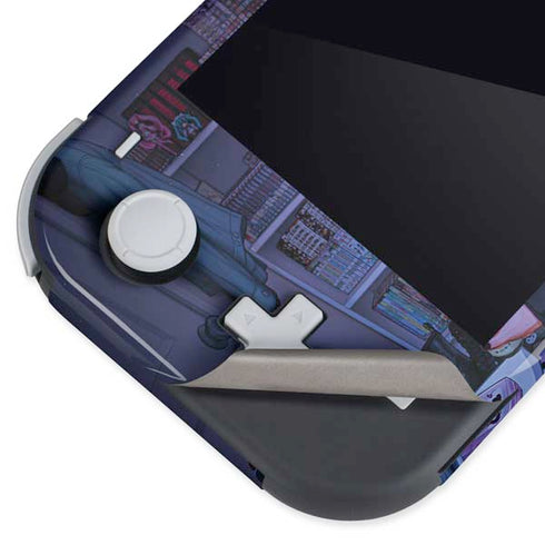 Anime Catgirl Gamer Nerd by Ivy Dolamore Nintendo Switch Lite Skin