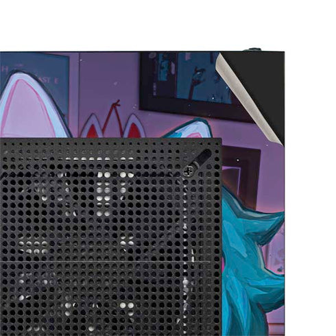 Anime Catgirl Gamer Nerd by Ivy Dolamore NZXT H510 Compact ATX Mid-Tower Case Skin