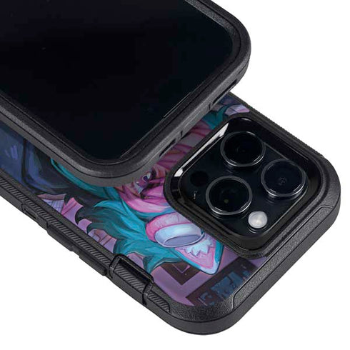Anime Catgirl Gamer Nerd by Ivy Dolamore Otterbox Defender iPhone Skin