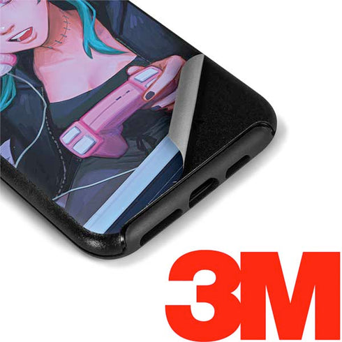 Anime Catgirl Gamer Nerd by Ivy Dolamore Otterbox Symmetry iPhone Skin