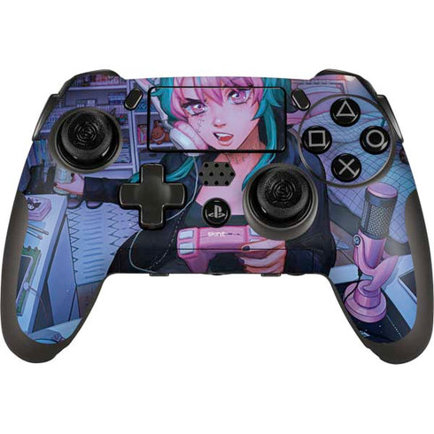 Anime Catgirl Gamer Nerd by Ivy Dolamore PlayStation Scuf Vantage 2 Controller Skin